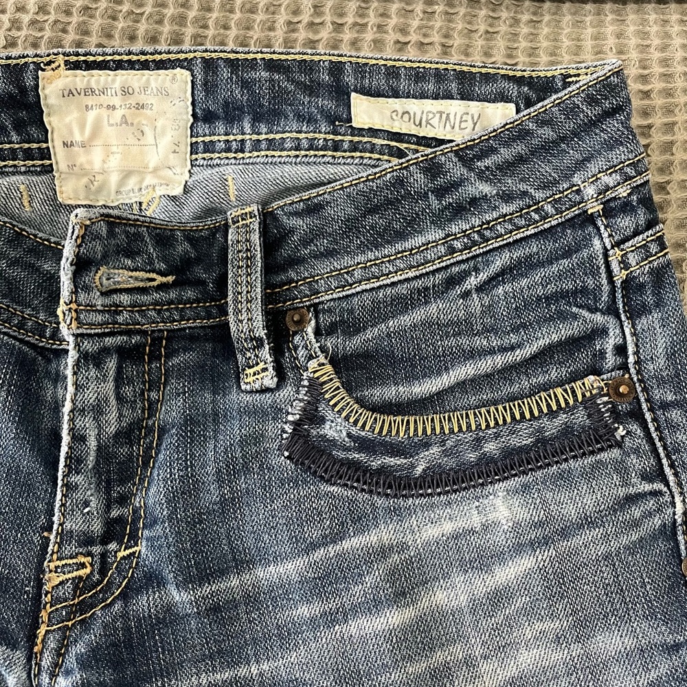 Taverniti So Courtney jeans with military patch - Picture 4 of 7